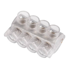 Клеммник 4-х контактный КВТ KE10.504, AL 10-50/Cu 2.5-35 [88976]