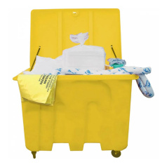 Комплект на тележке Brady SKO-XLT-RU для сбора проливов масла на 619 литров [spc813887]