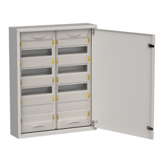 Корпус металлический IEK TITAN 5 ЩРн-96 (2х48), 710х570х140 мм, IP31, серый [TI5-50-N-2X048-31-7035]