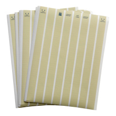 Этикетки Brady LAT-4-652-10 на листах LETTER, 20,32 х 6,35 мм, янтарные (33 листа) [brd29710]