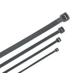 Хомут кабельный ITK ХКн 2.5 х 100 мм, нейлон, черный (100 шт) [HKB-W25-L100]