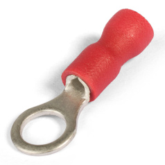 Наконечник кольцевой изолированный КВТ НКИ 1.5-5 с ПВХ манжетой [47473]