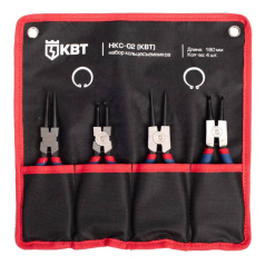 Набор кольцесъемников КВТ НКС-02 МАСТЕР, 180 мм (4 шт) (77443)