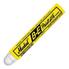 Твердый маркер-краска Markal B-E Paintstik, белый, 17 мм [80620]