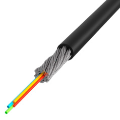 Оптический кабель одномодовый ITK ОКМБ-02нг(А)-HF-4А-2.5, OS2, черный [FOC0902-U-IO04-FL-HF-0500]