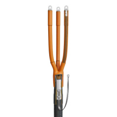 Концевая кабельная муфта КВТ 3КВТп-10-70/120 (Б) (пайка) для кабелей с бумажной изоляцией до 10 кВ [88755]