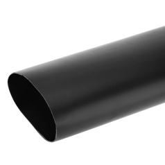 Термоусаживаемая трубка клеевая Rexant 115.0/19.0 мм, усадка 6:1, черная, нарезка по 1 м [23-0115]