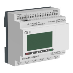Контроллер программируемый логический (микро ПЛК) PLR-M ONI CPU DI12/DO06(T) 24В DC [PLR-M-CPU-18T00ADC]