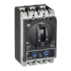 Автоматический регулируемый выключатель IEK ARMAT литой корпус 3P A 35кА 100А ТМ [AR-MCCB-3A-035-0100A-ATUC]