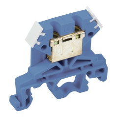 Зажим наборный IEK ЗНИ-4 мм², ноль, синий [YZN10-004-K07]