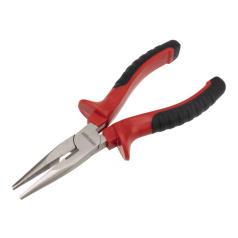 Тонкогубцы Rexant, 160 мм, никелированные [12-4617]