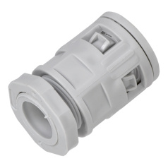 Муфта вводная для гофрированных труб IEK ELASTA MVN25, серая, IP40 [ET-TA00D-MVN-025-K41-025]