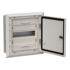 Корпус металлический IEK TITAN 5 ЩРв-12 (1х12), 380х365х130 мм, IP31, серый [TI5-50-V-012-31-7035]