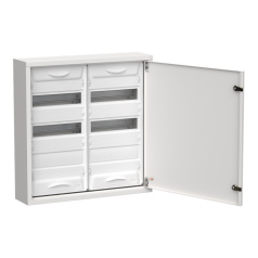 Корпус металлический IEK TITAN 5 ЩРн-72 (2х36), 585х570х140 мм, IP31, белый [TI5-50-N-2X036-31]