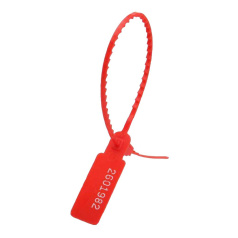 Пломбы пластиковые номерные Fortisflex УП-255, красные [55864]