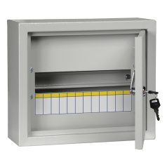 Корпус металлический IEK TITAN 3 ЩРн-12, 265х310х120 мм, IP31, серый [MKM14-N-12-31-Z]