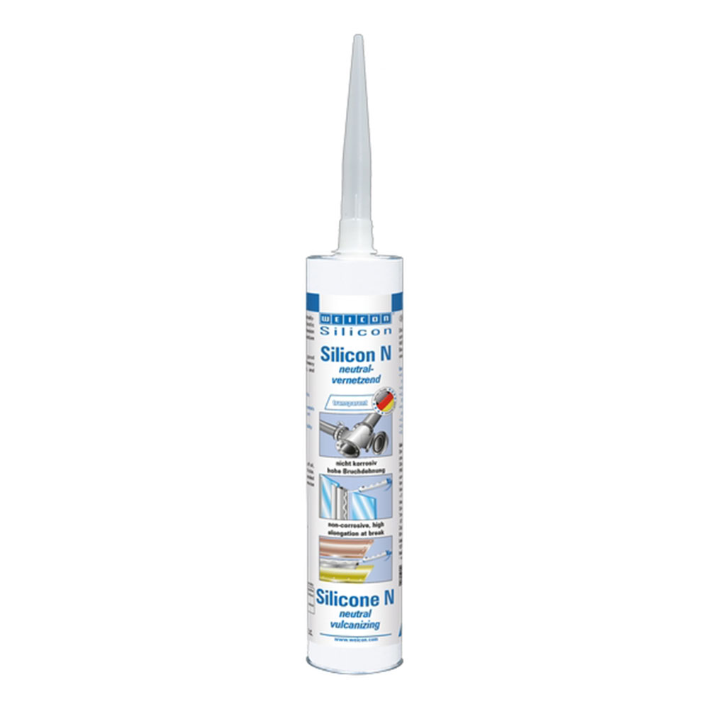 Силиконовый герметик Weicon Silicone N, прозрачный, 310 мл [wcn13400310]