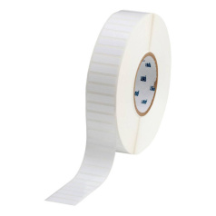 Этикетки Brady THT-102-422-10 полиэстер, 38.1 х 9.4 мм, белые глянцевые, 10000 шт [brd14957]