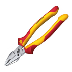 Массивные пассатижи диэлектрические Wiha  Professional electric с DynamicJoint и OptiGrip, 225 мм [wih26717]