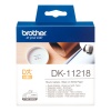 Лента Brother DK11218 наклейки Ø 24 мм, белые (1000 шт)