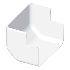 Угол внешний 90° Kopos EKE 140X60, 8566 (HB), белый