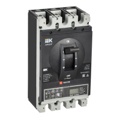 Автоматический выключатель IEK ARMAT литой корпус 3P I 85кА 630А электронный продвинутый [AR-MCCB-3I-085-0630A-ELPC]