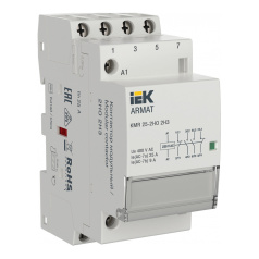 Контактор модульный IEK ARMAT KMR 25А 230В AC 2НО 2НЗ [AR-KMR10-025-22-230] 