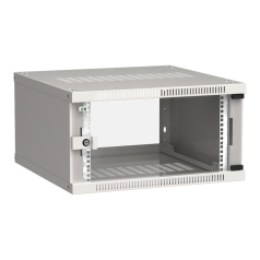 Шкаф настенный ITK LINEA WE 6U 600x600 мм, серый [LWE3-06U66-GF]
