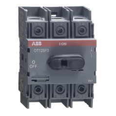 Рубильник ABB 3п OT100F3 100А (80А AC23) [1SCA105004R1001]