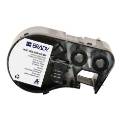 Этикетки Brady M5C-1500-595-CL-BK винил, 38.1 мм х 6.1 м, черный на прозрачном [brd170940]