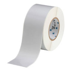 Этикетки Brady THT-21-480 полиэстер, 76.2 мм х 91.44 м, серебристые [brd104195]