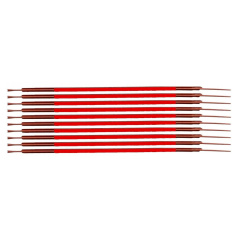 Клипсы для проводов Brady SCN-03-RED диаметр 1-1.3 мм, красные, 300 шт [brd132993]