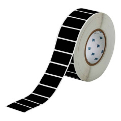 Этикетки Brady THT-17-8591-3-BK полиэстер, 50.8 х 25.4 мм, черные, 3000 шт [brd149110]