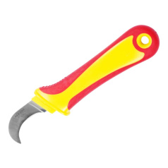 Нож монтажника Rexant, изогнутое лезвие [12-4937]