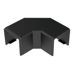 Поворот 90° Kopos LHD 20X20, 8623 (FB), черный