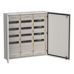 Корпус металлический IEK TITAN 5 ЩРн-180 (3х60), 835х830х140 мм, IP54, серый [TI5-50-N-3X060-54-7035]