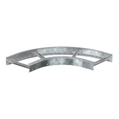 Поворот лестничный IEK LESTA, 90° 80х600мм R300 HDZ [CPG04-4-90-080-600-HDZ]