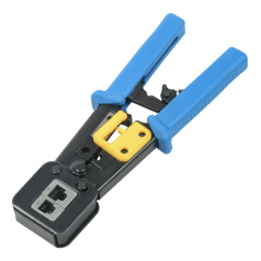 Инструмент обжимной ITK RJ-45/12 с храповым механизмом FPS [TM1-B11H-FPS]