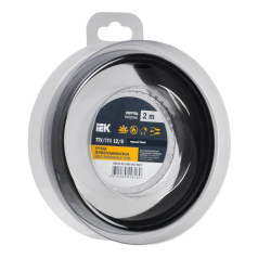 Термоусаживаемая трубка IEK ТТУ нг-LS 12/6, черная, 2 м [UDR12-012-006-002-K02-T]