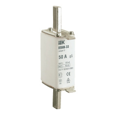 Плавкая вставка предохранителя ППНИ-33 IEK габарит 0, 50А [DPP20-050]