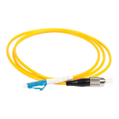 Оптический коммутационный шнур ITK SM, 9/125 (OS2), FC/UPC-LC/UPC, simplex, 7 м, желтый [FPC09-FCU-LCU-C1L-7M]