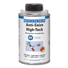 Антикоррозионная паста Weicon Anti-Seize High-Tech, банка с кистью, 500 г (10030351) [wcn26100050]