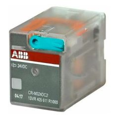 Реле CR-M024DC2 ABB 2ПК, 12A, 24B DC [1SVR405611R1000]