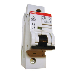 Автоматический выключатель ABB S291 C100 1P 10кА 100A [GHS2912001R0824]