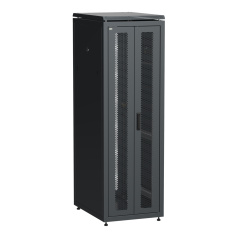 Шкаф сетевой 19" ITK LINEA N 38U 600х800 мм, чёрный [LN05-38U68-2PP]