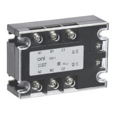 Реле твердотельное OSS-1 ONI 25А 380В AC 3-32В DC [OSS-1-3-25-B]