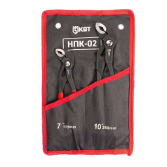 Набор переставных клещей КВТ НПК-02 ПРАКТИК (92053)