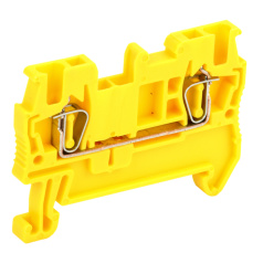 Пружинные клеммы IEK КПИ 1.5 мм², фаза, желтый [YZN11-001-K05]