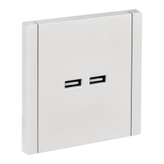 Розетка USB IEK FORTE&PIANO A+A 3,1А FP249 белый [FP-U21-D31-K01]