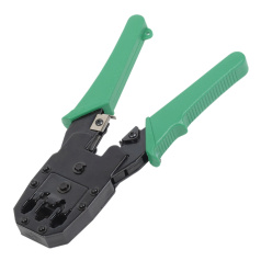 Инструмент обжимной ITK RJ45/RJ12/RJ11 ручка PVC [TM1-G10V]